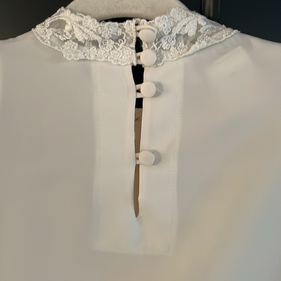 Vintage blouse size 6 petite - Picture 8 of 9